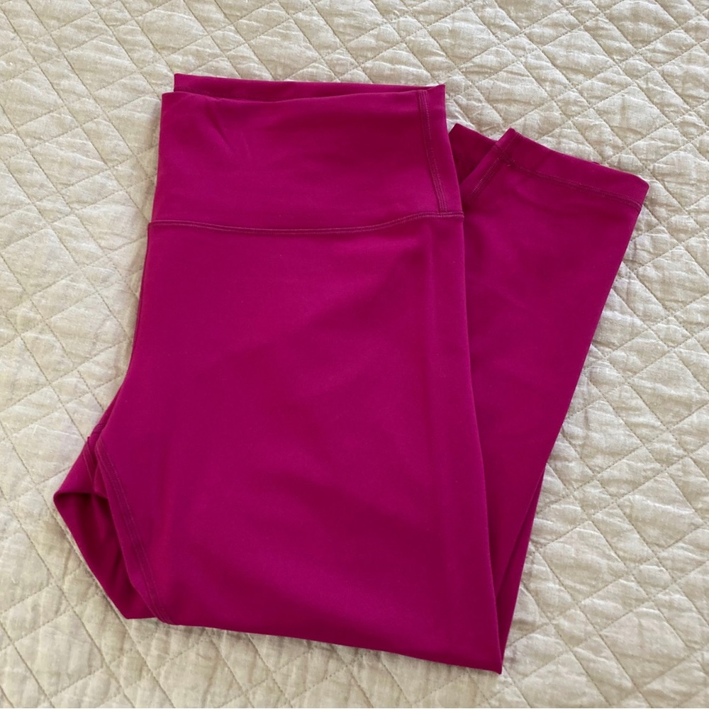 Lululemon Magenta Leggings